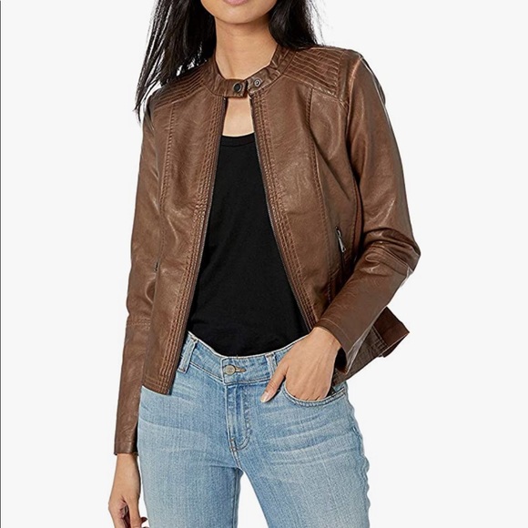 Sebby Jackets & Blazers - - Sebby Collection faux leather jacket